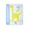 Cobertor Baby Mink Creciendo contigo azul
