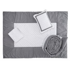 Juego de cuna Mon Caramel Grizzly 95 cm x...