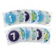Set de calcomanías para ropa Pearhead