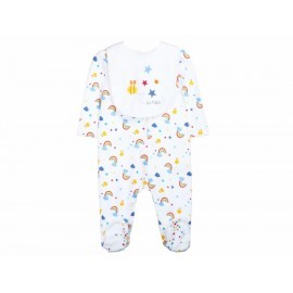 Set mameluco Mon Caramel de algodón para niña