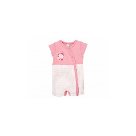 Jumpsuit Bolo de algodón para niña