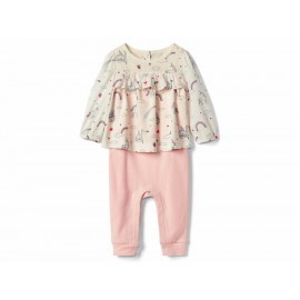 Mameluco con diseño gráfico GAP de algodón...