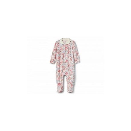 Mameluco floral Gap de algodón para niña