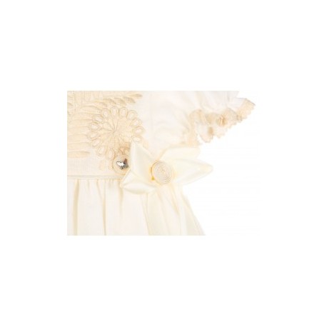 Conjunto para bautizo Fanny Ávila algodón...