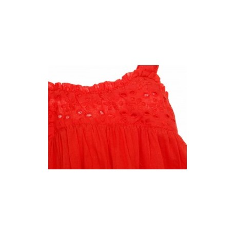 Blusa Piquenique lisa para niña