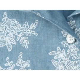 Blusa floral P.S. from Aéropostale azul...