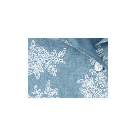 Blusa floral P.S. from Aéropostale azul...