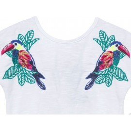 Catimini Playera con Bordados para Niña