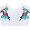 Catimini Playera con Bordados para Niña