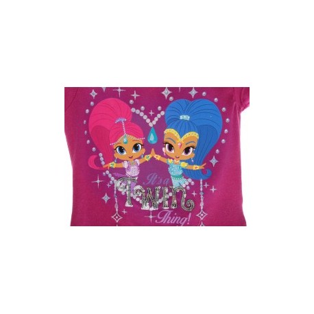 Playera Shimmer y Shine estampada para niña