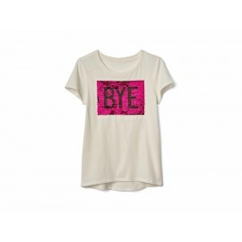Playera lisa GAP de algodón para niña