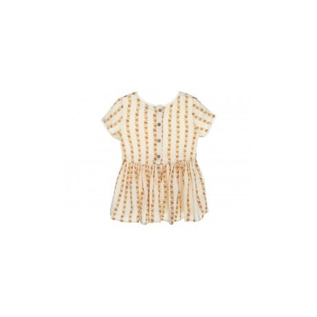Blusa Mon Caramel floral para niña