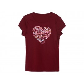 Playera Tommy Hilfiger estampada para niña