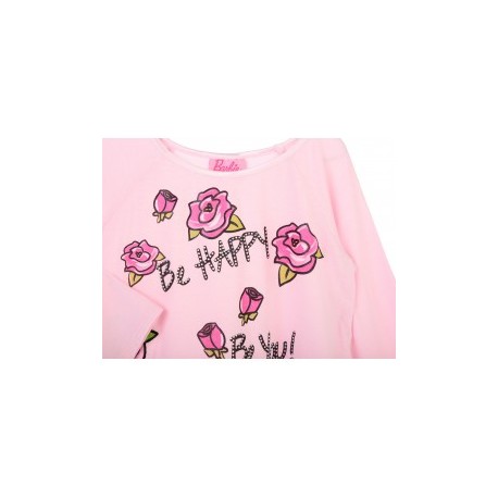 Blusa estampada Barbie para niña