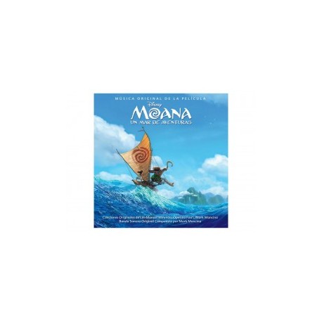 Disney Moana Un Mar de Aventuras CD