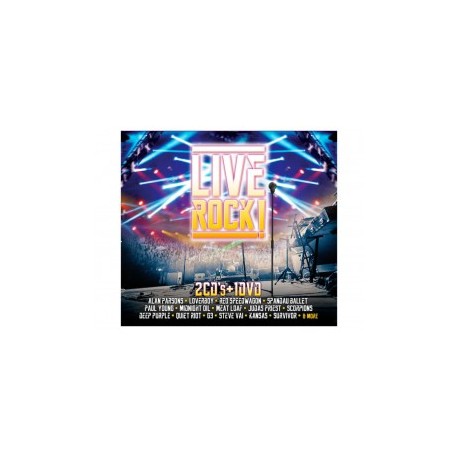 Live Rock 2 CDS + 1 DVD