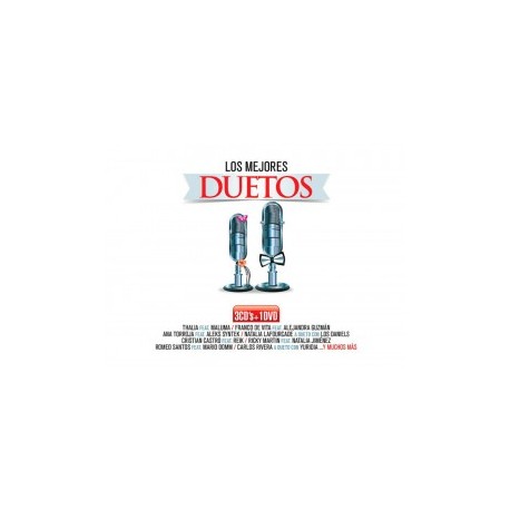 Los Mejores Duetos 3 CDS + 1 DVD