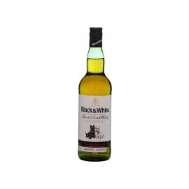 Caja de Whisky Black & White 750 ml