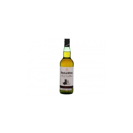 Caja de Whisky Black & White 750 ml