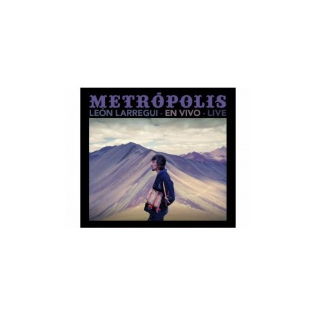 León Larregui Metrópolis en Vivo CD DVD