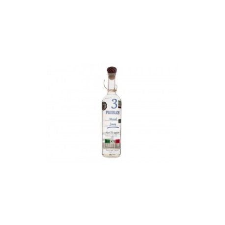 Mezcal 3 Pueblos Blanco México 750 ml