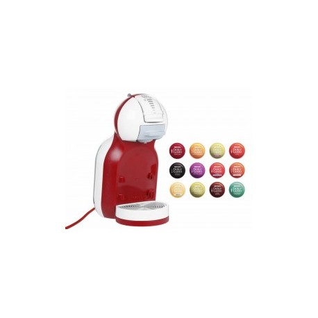 Dolce Gusto Cafetera Mini Color Rojo + 12...