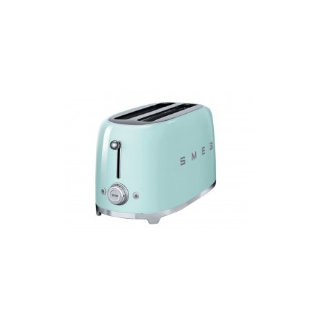 Smeg TSF02PGUS Tostador 4 Rebanadas Verde